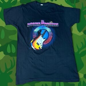 Vintage 90s  Doobie Brothers graphic streetwear tee Size XL